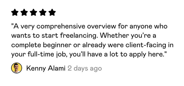 A young UX designer looks over a report, charting his newfound success as a freelancer.